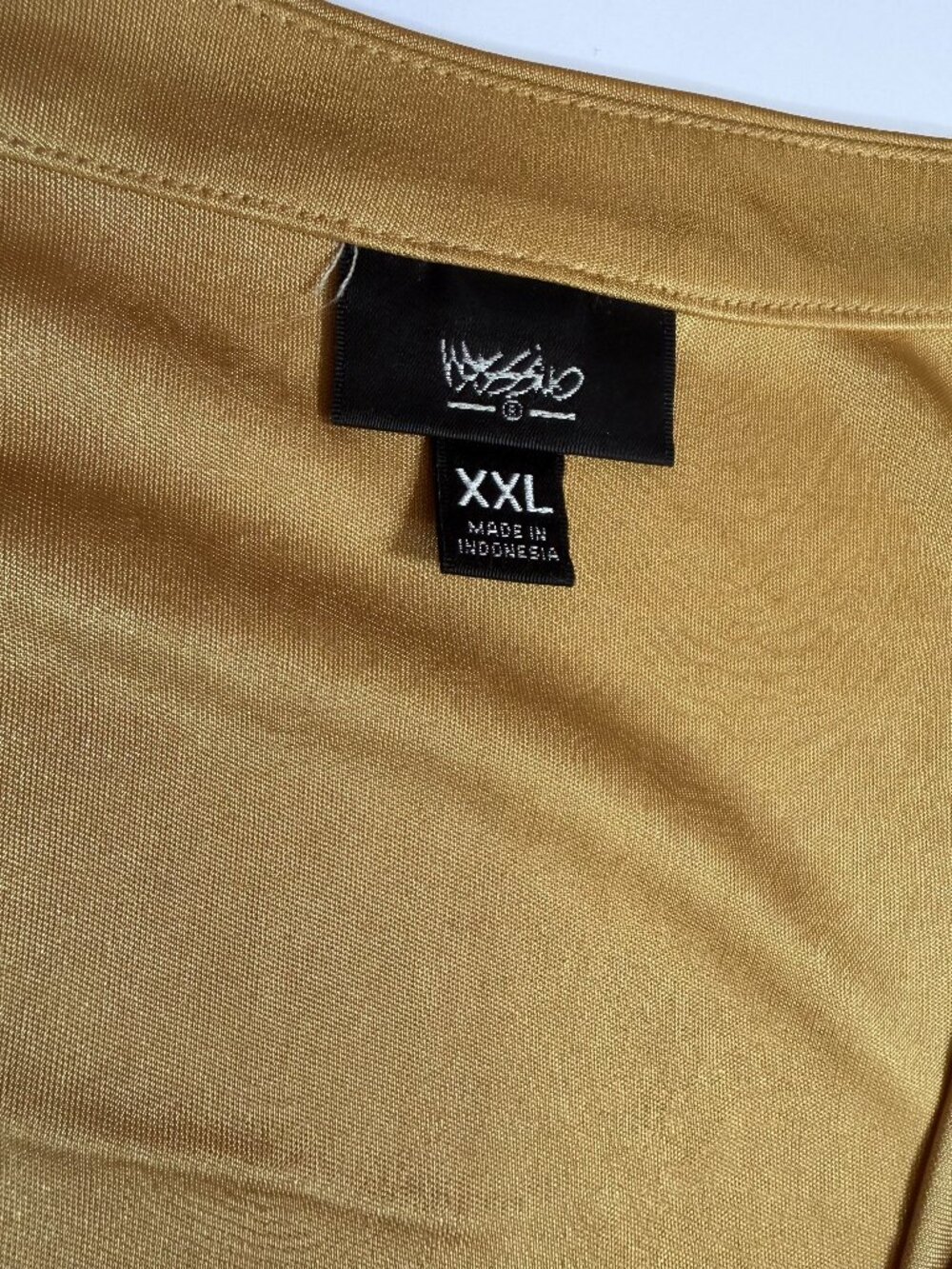Mossimo Mustard Yellow Shell W 2X - Picture 3 of 4